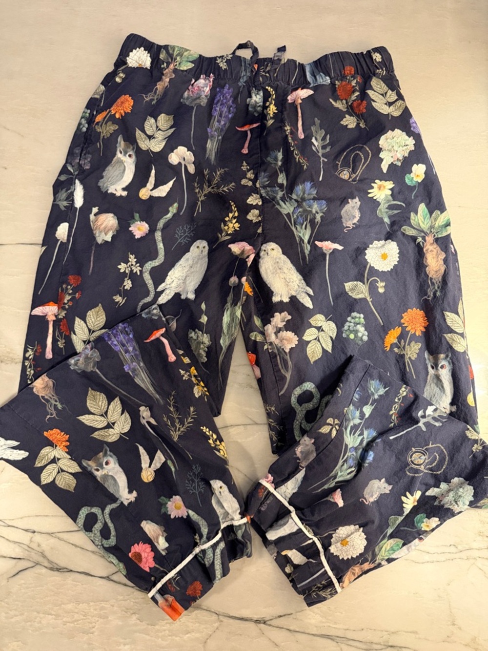 Pottery Barn Teen Harry Potter Herbology Percale Pajama Set - Picture 5 of 5